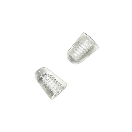 1.20 x 2.50 Transparent Plastic Caps (pack of 50)